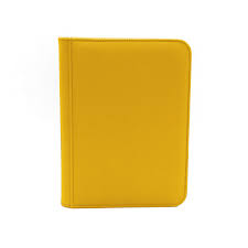 Dex Zip Binder 4- Yellow